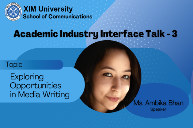 Academic-Industry Interface Talk -III : 16th Dec’23